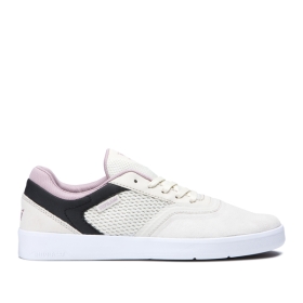 Supra SAINT Lave Sneakers Dame Svart/Hvite | NO-64859